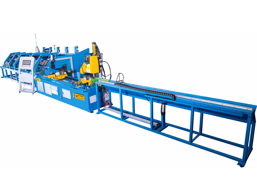 Automated pipe cutting machine production line